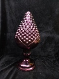 Decorative Purple Mirrored Tablescape Grape Cluster