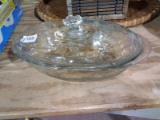 BL-Decorative Oval Serving Bowl with Lid