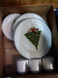 BL-Partial Christmas Tree Dinner Set