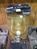 BL-Silver Plated Base Candle holder -NIB