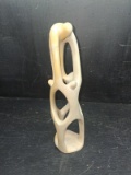Soapstone Sculpture-Head Over Heels