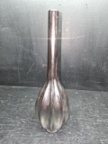 Ceramic Chrome Contemporary Figure-Vase