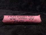 Roll Coin-1957 D Pennies