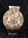 (2) Pcs Oriental Style Home Decor-Plate and Vase