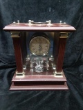 Contemporary Wallace Battery Operated Mantel Clock