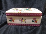 Oriental Style Covered Dresser Box