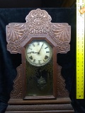 Antique Gingerbread Shelf Clock