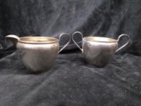 Sterling Silver Sugar and Creamer -126.2 grams total