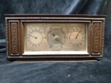 Wooden Airguide Instrument Weather Barometer