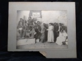 Antique B&W Cabnet Photo -