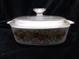 Vintage Corning Ware Baking Dish with Lid-La Marjolaine