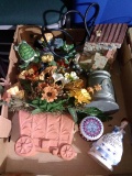 BL-Home Decor-Terra Cotta Planter, Aquarium Figure, Water Feature, Trinket Box