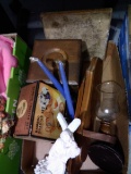 BL-Wooden Sconces, Canister, Bamboo Coaster Set, Jesus Figure