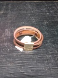 Pomina Leather Strap and Magnetic Closure Bracelet -NWT