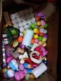 BL-Assorted Foam Golf Balls, Tealights, Cookie Cutters, Plastic Eggs