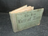 Vintage book-The New Lute of Zion 1881