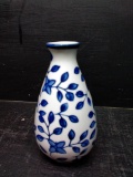 Decorative Bombay Co Blue and White Vase