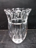Lead Crystal Flower Vase
