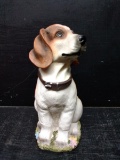 Resin Hound Dog Figure