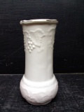 Porcelain Japan Grape and Leaf Vase