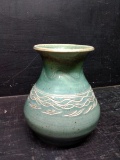Decoratie Pottery Vase-Aqua