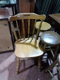 Vintage Hard Rock Maple Side Chair