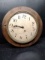 Antique Seth Thomas Oak Bound School Clock