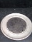 Pewter Rim Stained Glass Serving Plate
