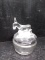 Vintage Glass Storage Jar with Mule