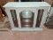 Old World Painted Glass Front Buffet