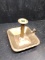 19th Century Georgian Brass Candle Nappy