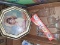 BL-Assorted Glassware and Biscuit Tin