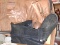BL-Leather and Suede Boots Size 11