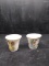Collection 2 Oriental Sake Cups