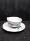 Hand painted Italian Pottery Cup and Saucer