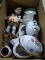 BL-Porcelain Egg Covered Trinket Box, Mini Bowl & Pitcher, Porcelain Items