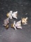 Collection 4 Eagle Military Pins
