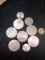 Collection 10 Various  Foreign Coins