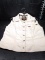 Clothing-Harley Davidson White Button Front Jean Skirt with Matching Vest Size 10