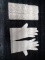 Vintage Satin Beaded Purse & Gloves