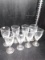 Collection 8 Noritake Sweet Swirl Stem Glasses