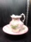 Vintage Hand painted Bowl and Pitcher
