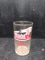 Original Rocky Mount JR Steakhouse Advertising Glass