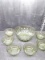 MCM Avocado Green Salad Bowl Set