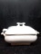 Antique Ironstone Tureen with Ladle