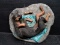 Resin Doberman Pinscher Figure-Play Time