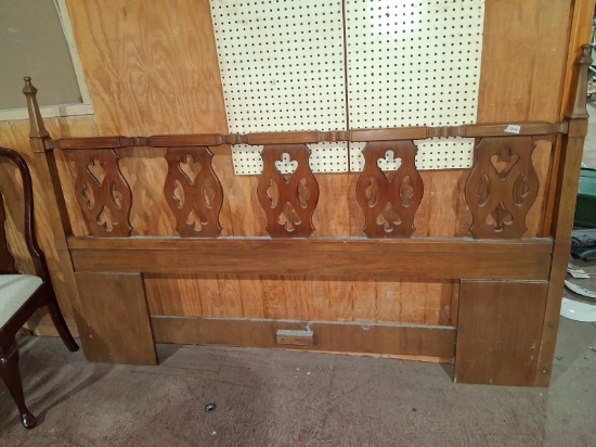 MCM Pecan King Headboard