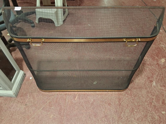 Metal & Brass Fire Screen