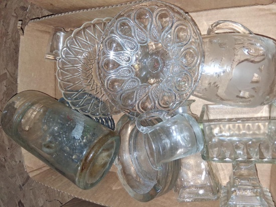 BL-Assorted Clear Glass and Vases
