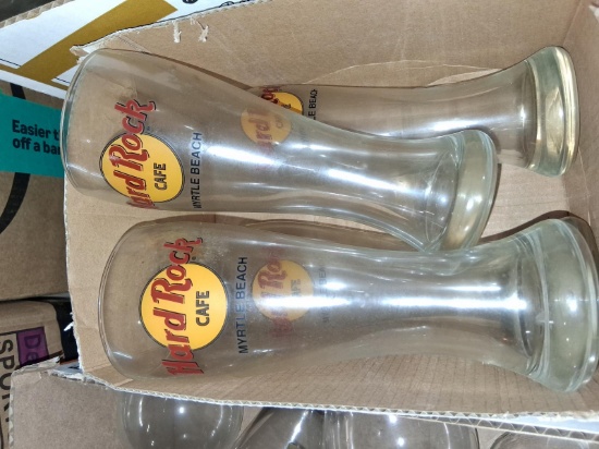BL-Hard Rock Cafe Myrtle Beach Beer Glasses